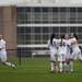 The Dexter team celebrates a goal in second half of the game against Huron on Tuesday, April 23. Daniel Brenner I AnnArbor.com